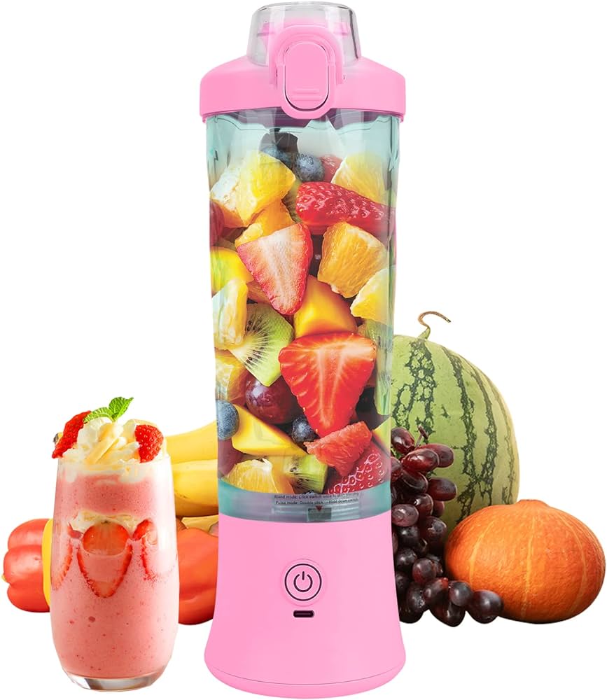 Mini Blender Portable pour Smoothie (Sans BPA)