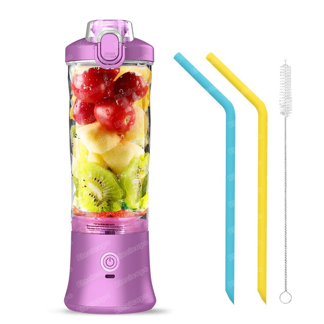 Mini Blender Portable pour Smoothie (Sans BPA)